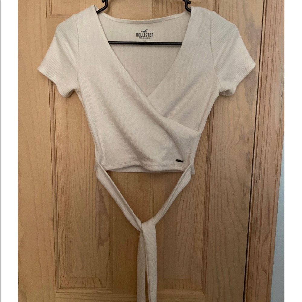 Hollister Crossover Ribbed Top